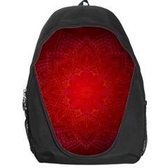 Mandala Ornament Floral Pattern Backpack Bag by Sapixe