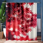 Maple Leaves Red Autumn Fall Shower Curtain 60  x 72  (Medium)  60 x72  Curtain