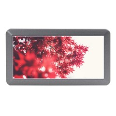 Maple Leaves Red Autumn Fall Memory Card Reader (mini) by Sapixe