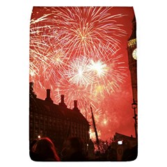 London Celebration New Years Eve Big Ben Clock Fireworks Flap Covers (l)  by Sapixe