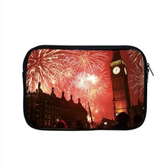 London Celebration New Years Eve Big Ben Clock Fireworks Apple Macbook Pro 15  Zipper Case by Sapixe