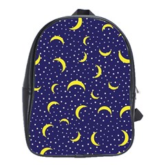 Moon Pattern School Bag (large) by Sapixe