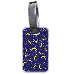 Moon Pattern Luggage Tags (two Sides) by Sapixe