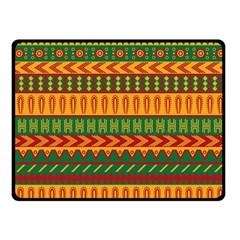 Mexican Pattern Fleece Blanket (small) by Sapixe