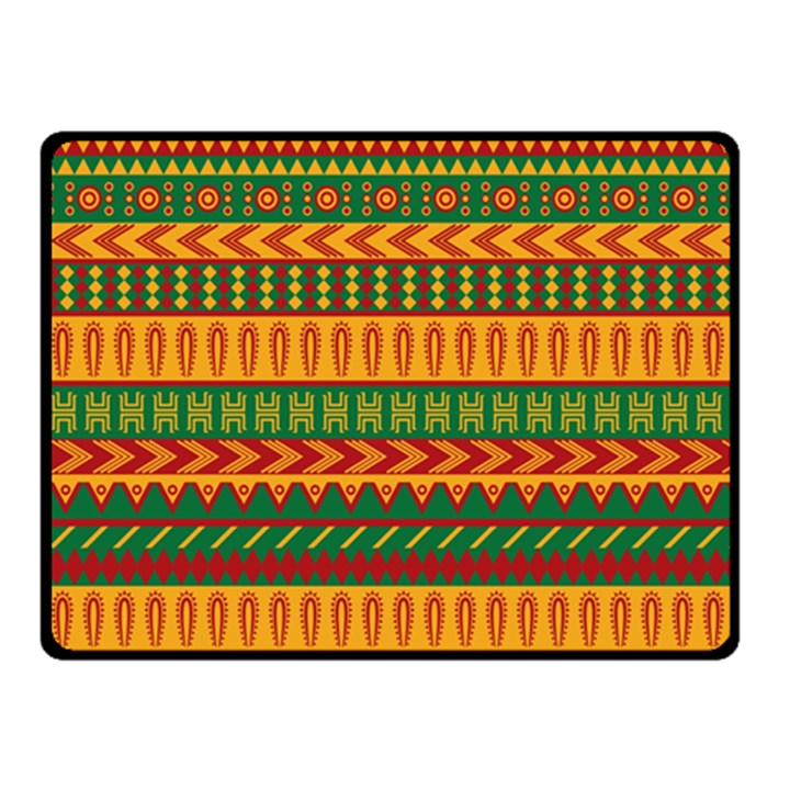 Mexican Pattern Double Sided Fleece Blanket (Small) 