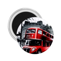 London Bus 2 25  Magnets by Sapixe