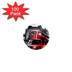 London Bus 1  Mini Magnets (100 Pack)  by Sapixe