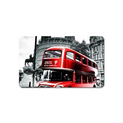 London Bus Magnet (name Card) by Sapixe