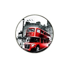 London Bus Hat Clip Ball Marker by Sapixe