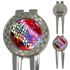 Multicolor Wall Mosaic 3-in-1 Golf Divots by Sapixe