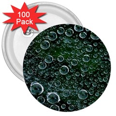 Morning Dew 3  Buttons (100 Pack)  by Sapixe