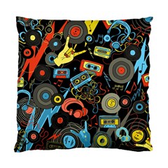 Music Pattern Standard Cushion Case (one Side) by Sapixe