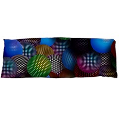 Multicolored Patterned Spheres 3d Body Pillow Case (dakimakura) by Sapixe