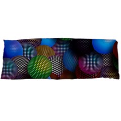 Multicolored Patterned Spheres 3d Body Pillow Case Dakimakura (two Sides) by Sapixe