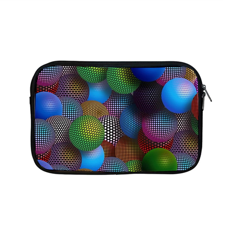 Multicolored Patterned Spheres 3d Apple MacBook Pro 13  Zipper Case