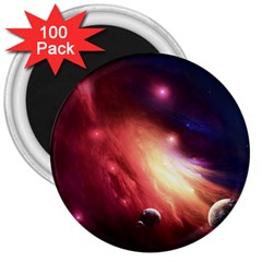 Nebula Elevation 3  Magnets (100 Pack) by Sapixe