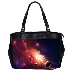 Nebula Elevation Office Handbags (2 Sides)  by Sapixe