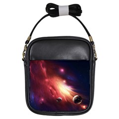 Nebula Elevation Girls Sling Bags by Sapixe