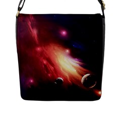 Nebula Elevation Flap Messenger Bag (l)  by Sapixe