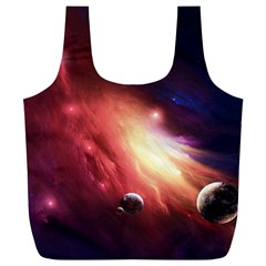 Nebula Elevation Full Print Recycle Bags (l)  by Sapixe