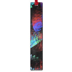 Native Blanket Abstract Digital Art Large Book Marks by Sapixe