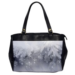 New Year Holiday Snowflakes Tree Branches Office Handbags by Sapixe