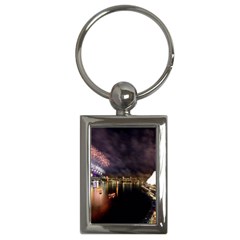 New Year’s Evein Sydney Australia Opera House Celebration Fireworks Key Chains (rectangle)  by Sapixe