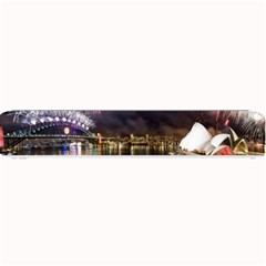 New Year’s Evein Sydney Australia Opera House Celebration Fireworks Small Bar Mats by Sapixe