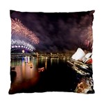 New Year’s Evein Sydney Australia Opera House Celebration Fireworks Standard Cushion Case (Two Sides) Front