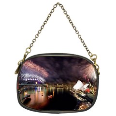 New Year’s Evein Sydney Australia Opera House Celebration Fireworks Chain Purses (two Sides)  by Sapixe