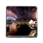 New Year’s Evein Sydney Australia Opera House Celebration Fireworks Memory Card Reader (Square) Front