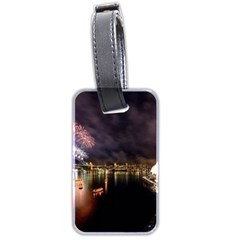 New Year’s Evein Sydney Australia Opera House Celebration Fireworks Luggage Tags (two Sides) by Sapixe