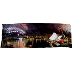 New Year’s Evein Sydney Australia Opera House Celebration Fireworks Body Pillow Case Dakimakura (two Sides) by Sapixe