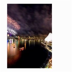 New Year’s Evein Sydney Australia Opera House Celebration Fireworks Small Garden Flag (two Sides) by Sapixe