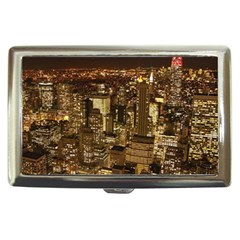 New York City At Night Future City Night Cigarette Money Cases by Sapixe