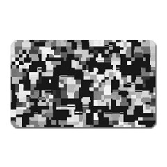 Noise Texture Graphics Generated Magnet (rectangular) by Sapixe