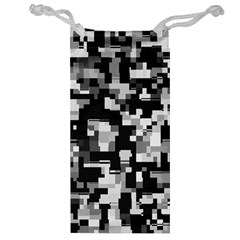 Noise Texture Graphics Generated Jewelry Bag by Sapixe