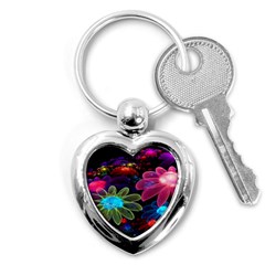 Nice 3d Flower Key Chains (heart)  by Sapixe