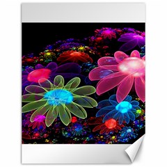 Nice 3d Flower Canvas 12  X 16   by Sapixe