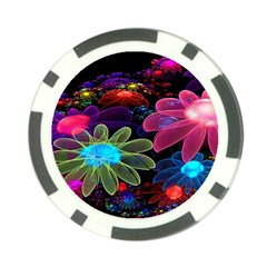 Nice 3d Flower Poker Chip Card Guard (10 Pack) by Sapixe