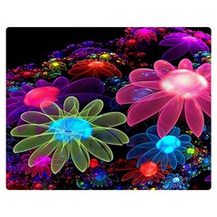 Nice 3d Flower Double Sided Flano Blanket (medium)  by Sapixe