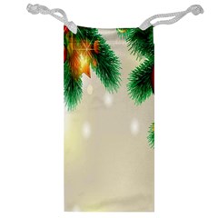 Ornament Christmast Pattern Jewelry Bag by Sapixe