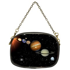 Outer Space Planets Solar System Chain Purses (one Side)  by Sapixe