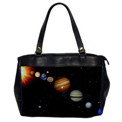 Outer Space Planets Solar System Office Handbags by Sapixe