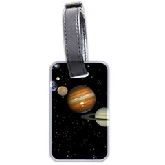 Outer Space Planets Solar System Luggage Tags (two Sides) by Sapixe