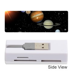 Outer Space Planets Solar System Memory Card Reader (stick)  by Sapixe