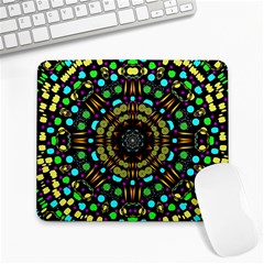 Liven Up In Love Light And Sun Large Mousepads by pepitasart