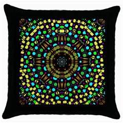 Liven Up In Love Light And Sun Throw Pillow Case (black) by pepitasart