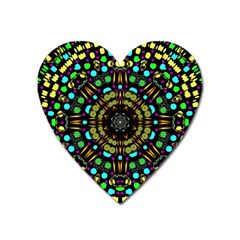 Liven Up In Love Light And Sun Heart Magnet by pepitasart