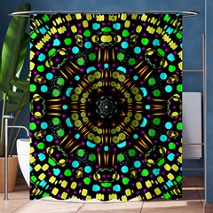 Liven Up In Love Light And Sun Shower Curtain 60  X 72  (medium)  by pepitasart